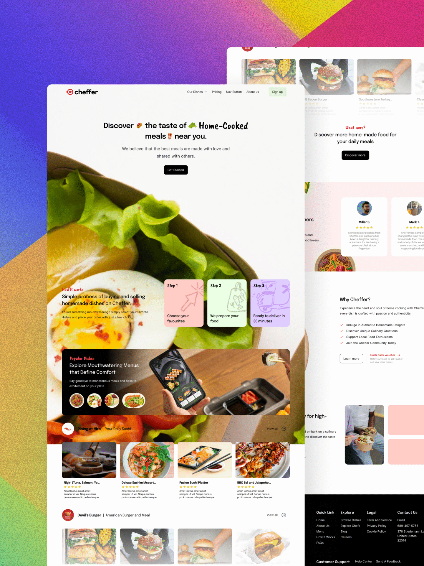 Homepage 12 Designkyte Unlimited Graphic Design cheffer